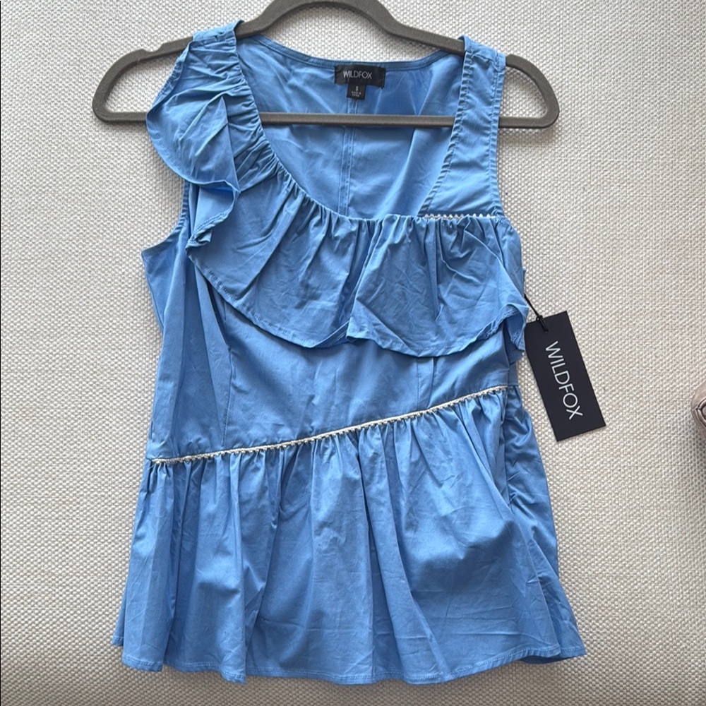 Wildfox Laurent Women's Top in Blue